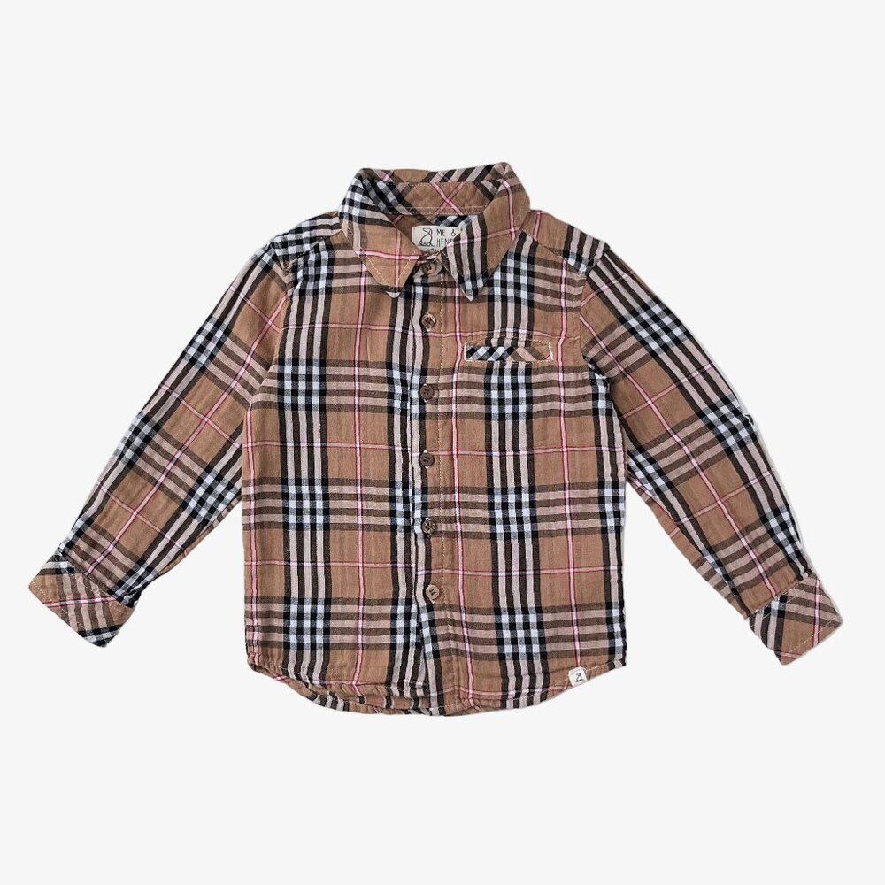 Me & Henry London – Shirt (Size 4–5 years, runs small)